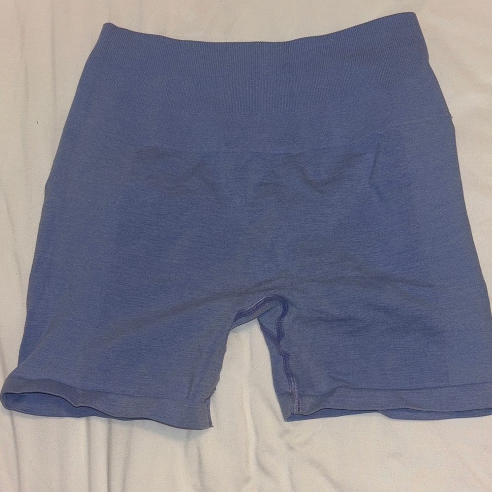 Alphalete Women's Bike Shorts in Blue